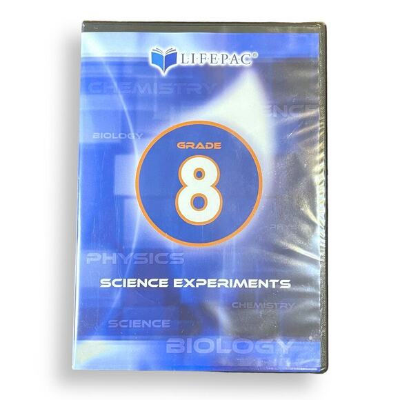 Alpha Omega LIFEPAC 8th Grade Science Experiments (DVD) Homeschool Teacher Tools - Picture 1 of 7